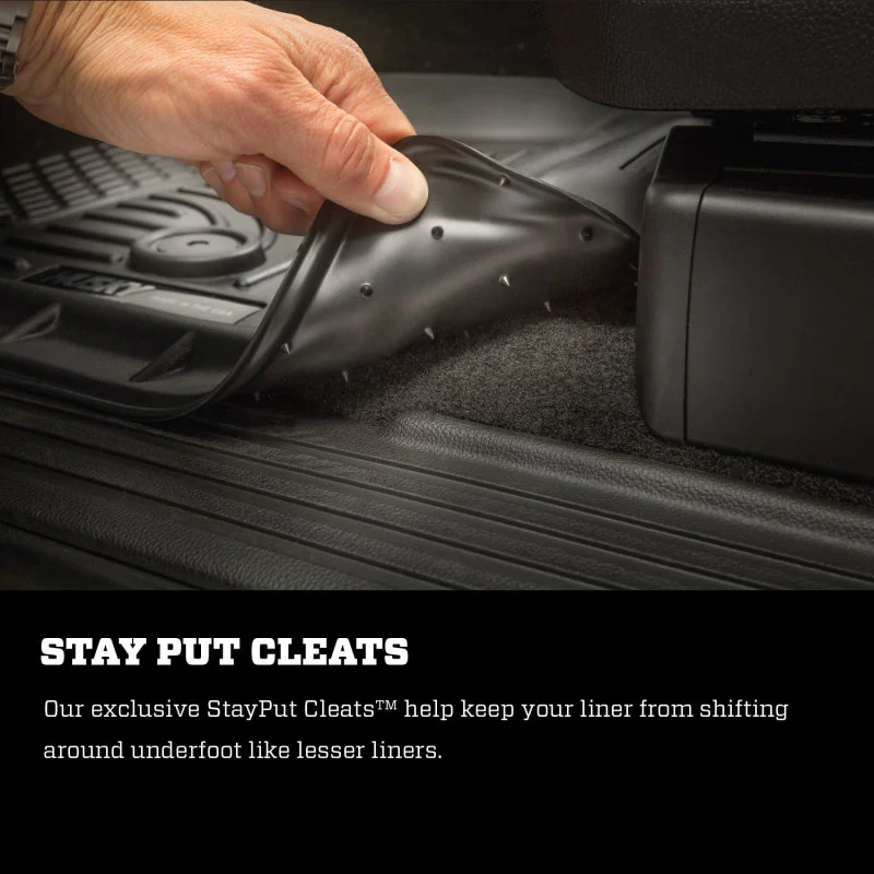 Husky Liners 05-23 Ford Econoline WeatherBeater Black Floor Liners - Image 7