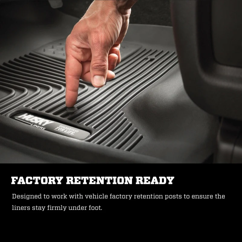 Husky Liners 20-22 Ford Escape Hybrid Front Floor Liners - Black - Image 7
