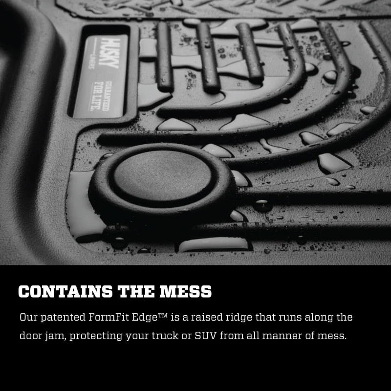 Husky Liners 2022 Ford Explorer WeatherBeater 2nd Seat Black Floor Liner - Image 5