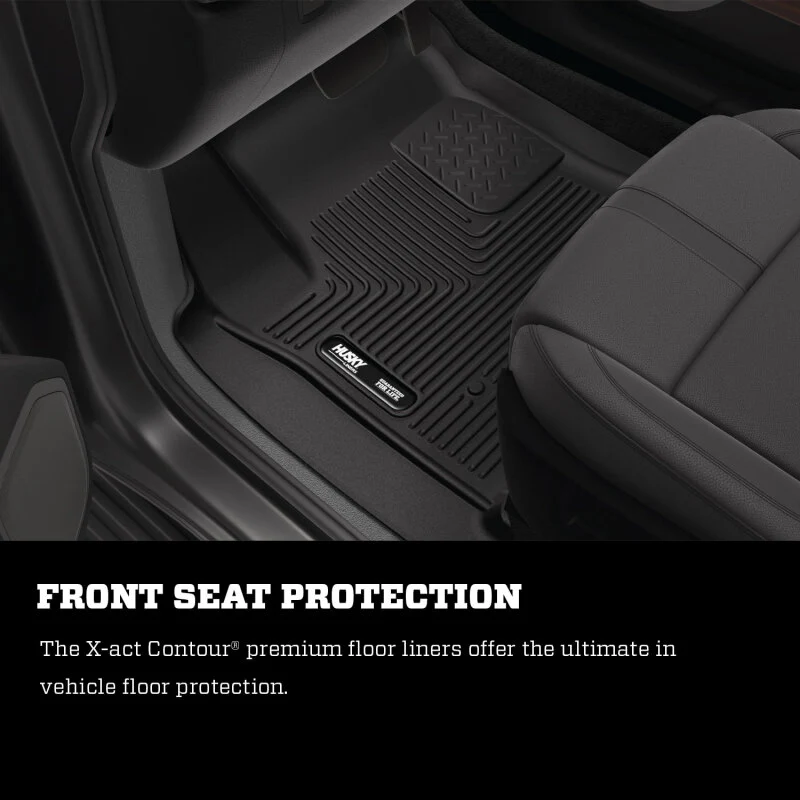 Husky Liners 21-24 Ford Bronco Sport X-Act Contour Second Row Floor Liner - Black - Image 4