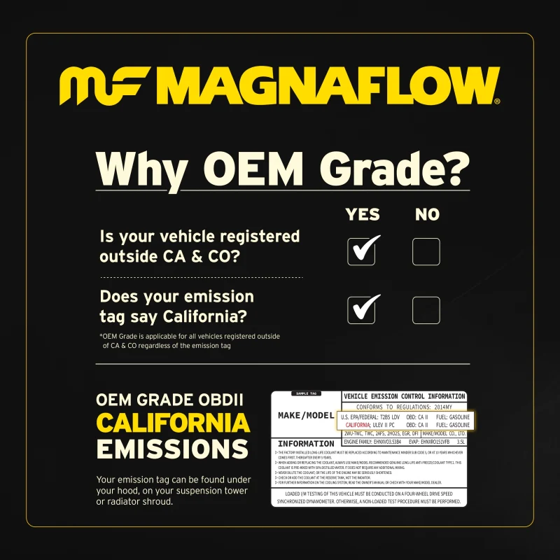 MagnaFlow Conv Univ 2 Mid O2 - Image 12