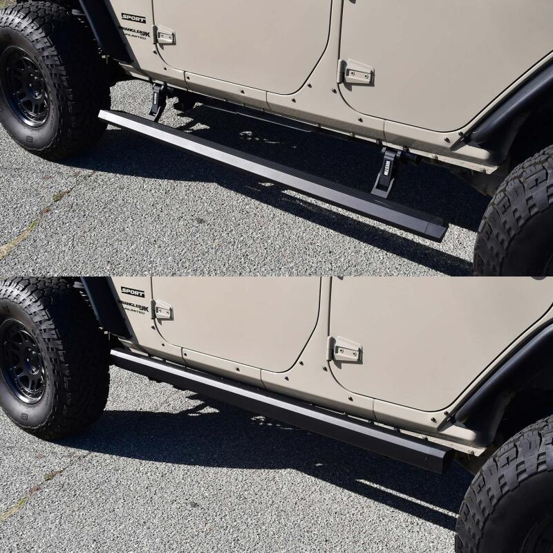 Westin 07-18 Jeep Wrangler JK Unlimited Pro-e Electric Running Boards - Image 3